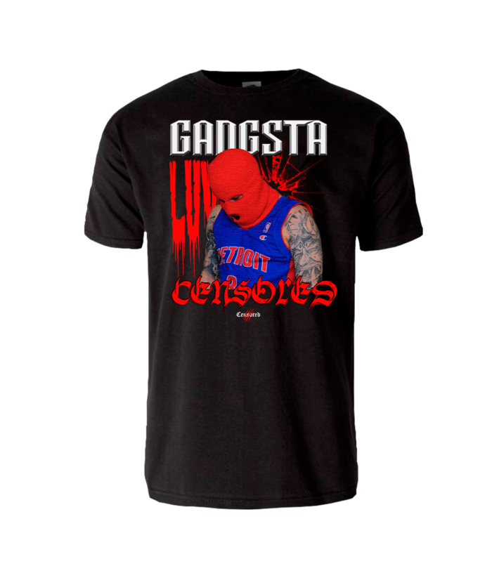 Gangsta Luv x Censored Clothing – #4 – Camiseta