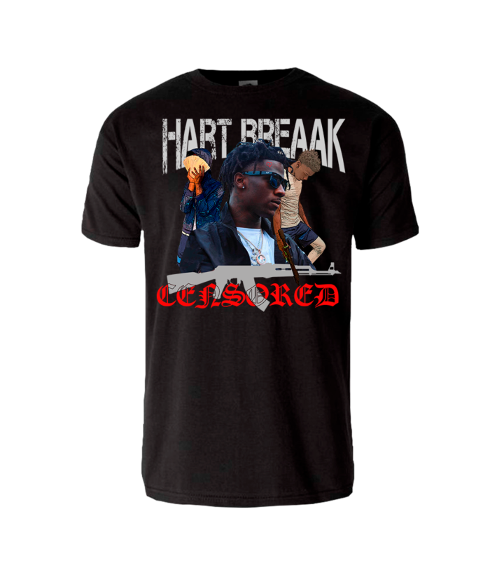 Hart Breaak x Censored Clothing - #2 - Camiseta