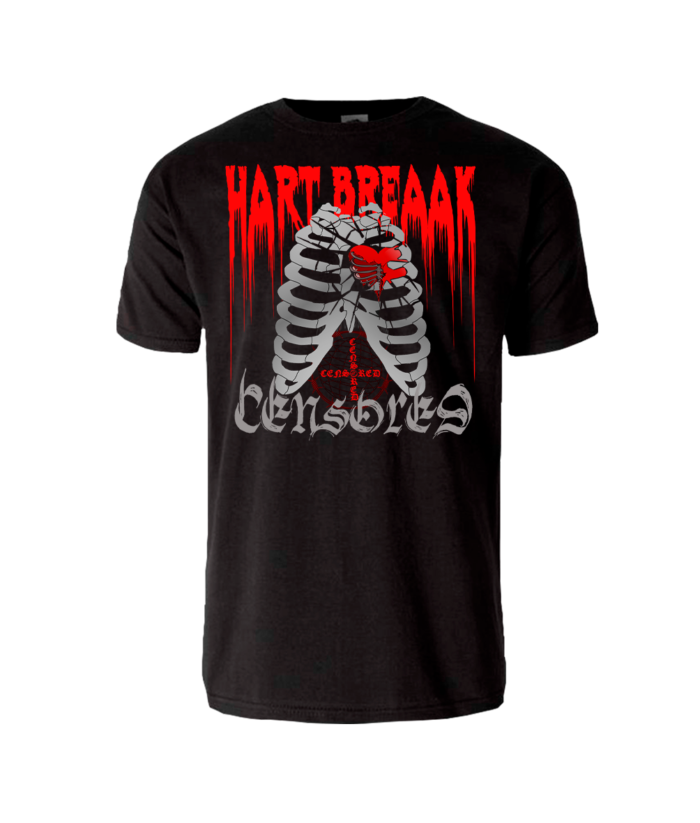 Hart Breaak x Censored Clothing - #4 - Camiseta